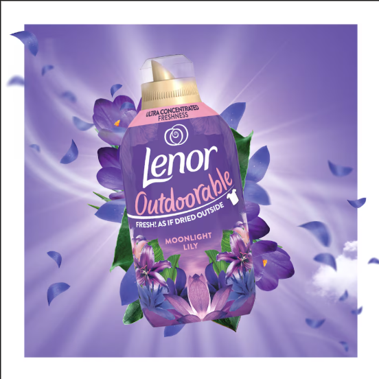 Lenor Outdoorable Moonlight Lily Fabric Conditioner, 69 Wash